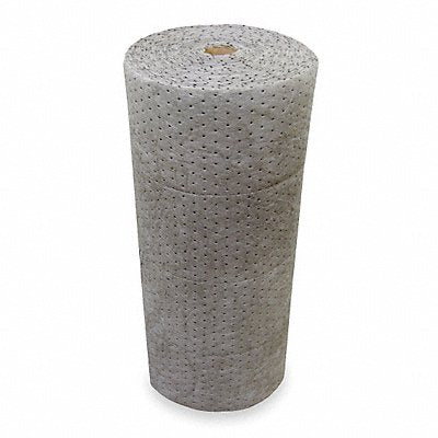 Absorbent Roll,Gray,44 gal.,30 In. W