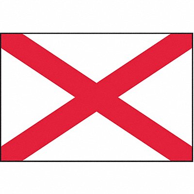 D3761 Alabama State Flag 3x5 Ft