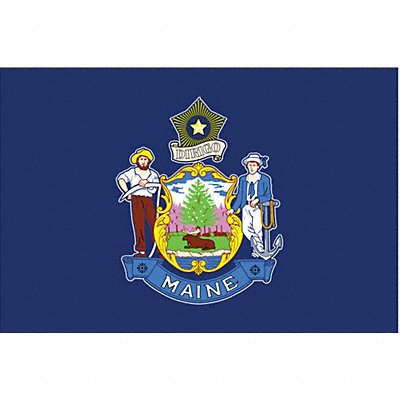 D3761 Maine State Flag 3x5 Ft