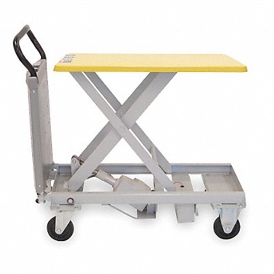 Scissor Lift Cart 330 lb. Steel Fixed
