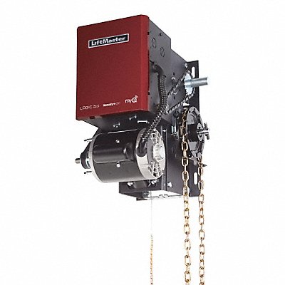 Indusl Door Opener Hoist/Left Max H 24Ft