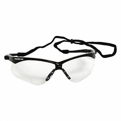 D7982 Bifocal Safety Read Glasses +1.50 Clear