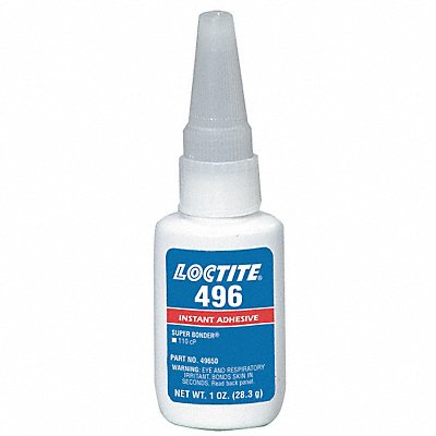 Instant Adhesive 1 oz Bottle Clear