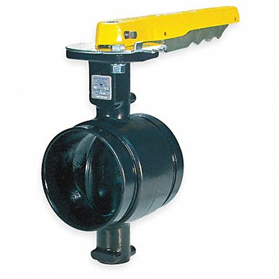 Butterfly Valve Grooved 6 In Iron