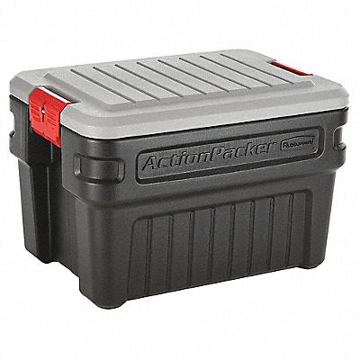 Attached Lid Container,3.2 cu ft