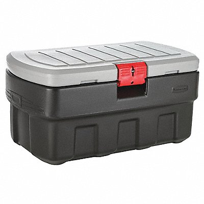 Attached Lid Container,4.67 cu ft,