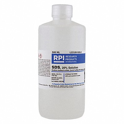 SDS 20 Percent Solution 500mL