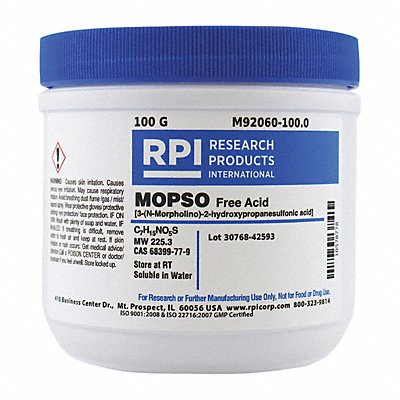 MOPSO Free Acid 100g