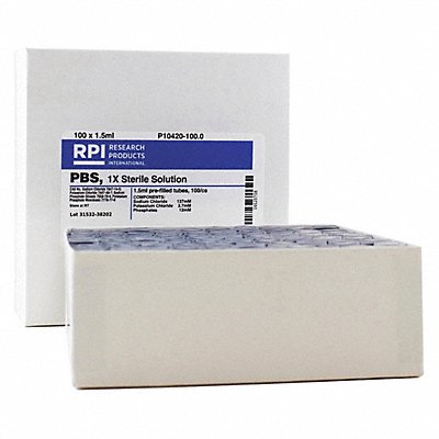 PBS 1x Solution 1000 Pre-Filled Tubes