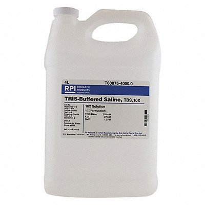 TRIS Buffered Saline 10x Solution 4L
