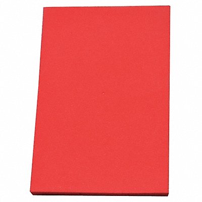 J0452 Foam Sheet 24 L 12 W 1/8 Red