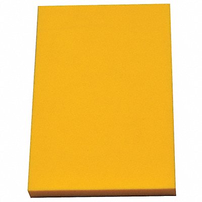 J0454 Foam Sheet 48 L 24 W 1/8 Yellow