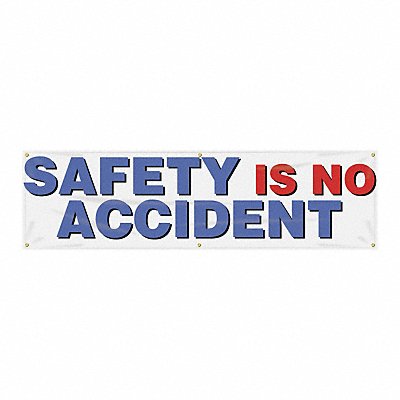 Banner Safety Is No 28 x 96 In.