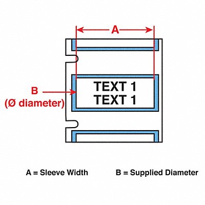 Cartridge Label 1-1/67 in L