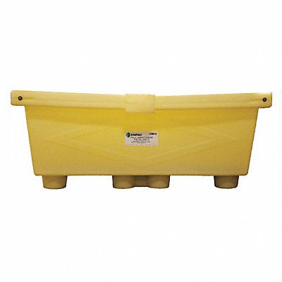 Spill Containment with Drain 1200 lb.