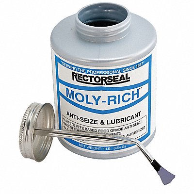 Anti Seize Moly Paste 16 oz Brush Top