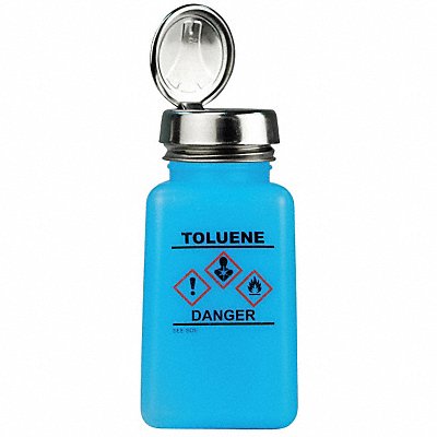 Graduated Toluene ESD Bottle 6 oz Wide
