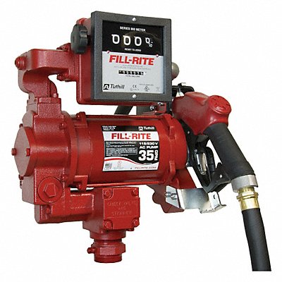 AC Pump with Meter Diesel Transfer 3/4