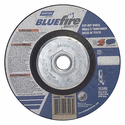 Cut-Off Wheel 4-1/2 D .045 T 5/8-11