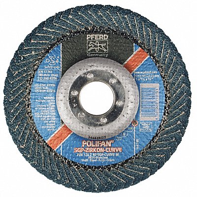 Flap Disc 5X7/8 ZIRC 40GT M