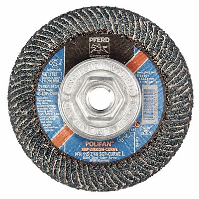 Flap Disc 4-1/2X5/8-11 Z 40GT L