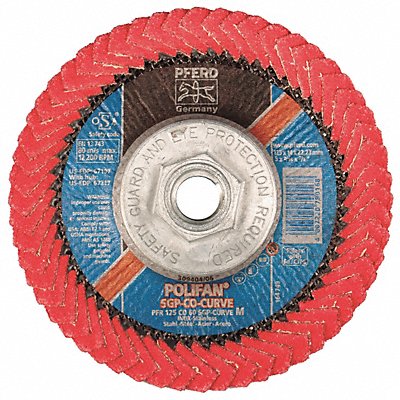 Flap Disc 5X5/8-11 Ceramic 60 M