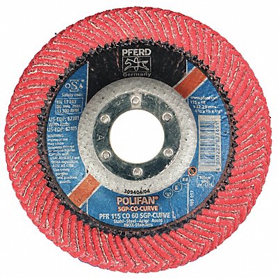 Flap Disc 4-1/2X7/8 Ceramic 60 L