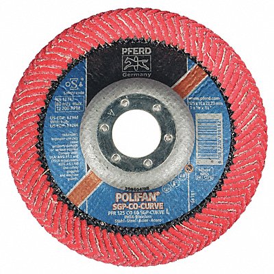 Flap Disc 5X7/8 Ceramic 60GT L