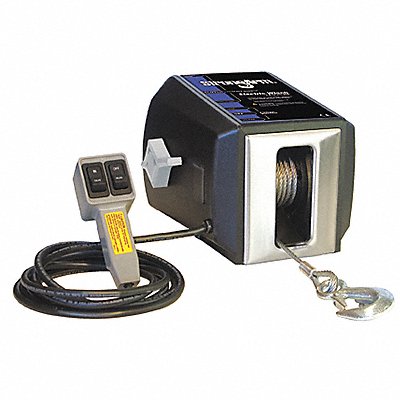 Electric Winch 1.0 HP 115VAC Overall 8 H