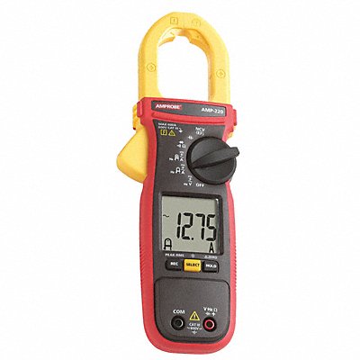 Clamp Meter 600A 1-3/8in Jaw Capacity