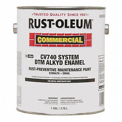 Alkyd Enamel Paint Silver Gray 1 gal.