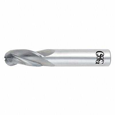 Ball End Mill 1.00mm Dia Carbide