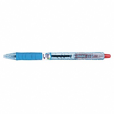 Ballpoint Pen Retractable Med Red PK12