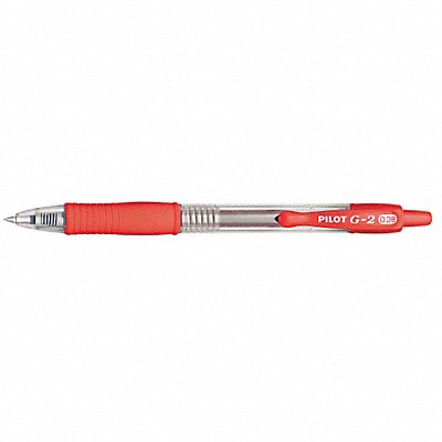 Gel Pen Extra Fine Red PK12