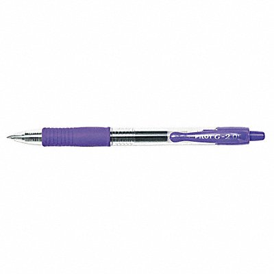 Gel Pen Extra Fine Purple PK12