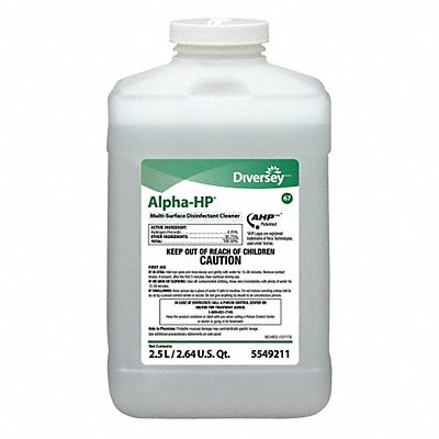 Cleaner and Disinfectant 2.5L Bottle PK2