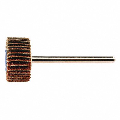 Flap Wheel With Shank AO 3/8in 180 Grit