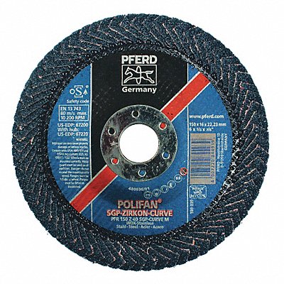 Flap Disc Coarse 7 in dia. 8600 rpm