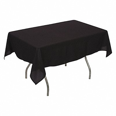 Tablecloth Rectangle 52x96in Black