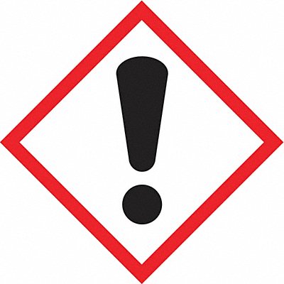 GHS Label Exclamation 2x2 250 Roll