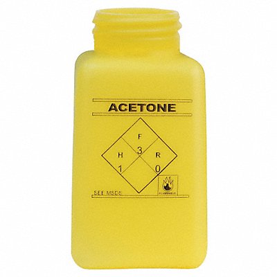 Graduated Acetone ESD Bottle 6oz Wide