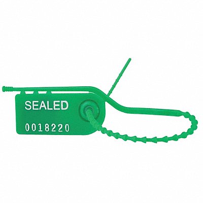 Pull Tight Seal 8 In HDPE Green PK100
