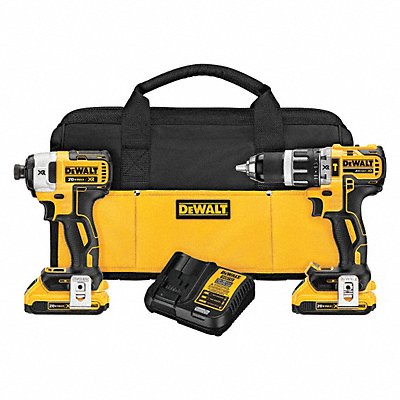 Cordless Combo Kit 20.0 V 2 Tools 2 Batt