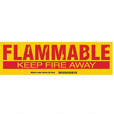 Cabinet Label 3-1/2 in H 12 in W