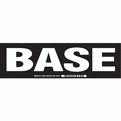 Cabinet Label 3-1/2 in H 12 in W