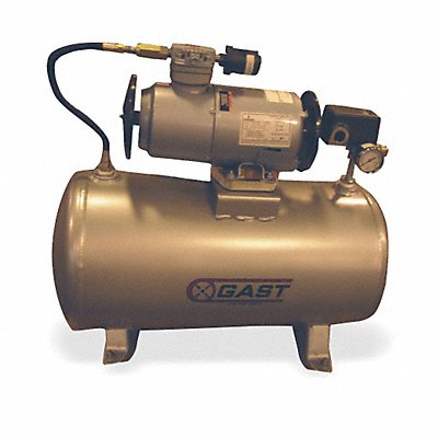 Electric Air Compressor Tank Mounted