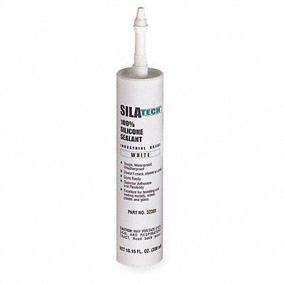 Silicone Sealant 10.15oz Cartridge White