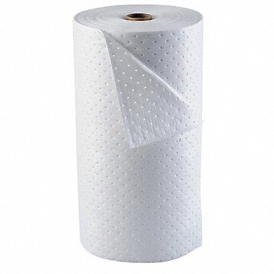 Absorbent Roll Oil-Based Liquids White