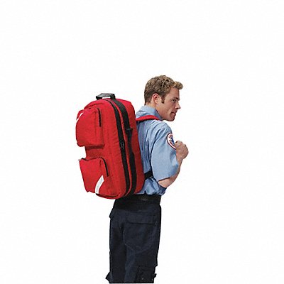 Backpack Red 11 In.W 20 In.H