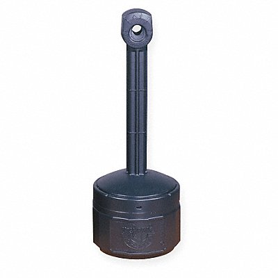 D0291 Cigarette Receptacle 1 gal. Black